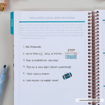 2025 Positive Personal Planning Daily Wellness Planner